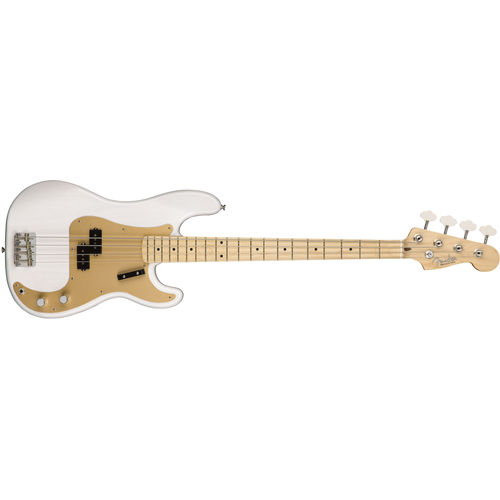 Contrabaixo Fender 019 0102 - 50s Am Original Precision Bass Mn - 801 - White Blonde