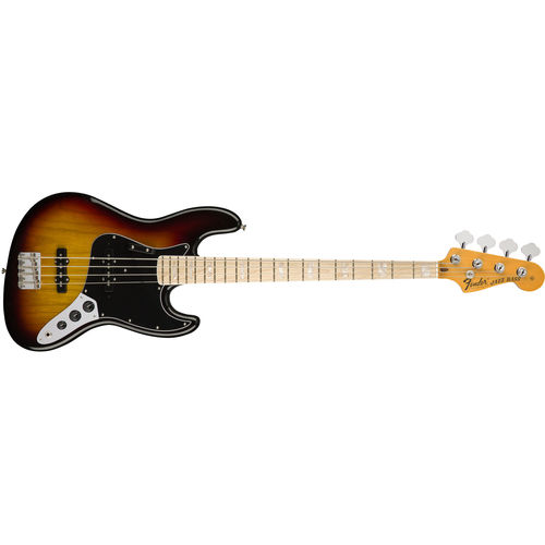 Contrabaixo Fender 019 0142 - 70s Am Original Jazz Bass Mn - 800 - 3-color Sunburst