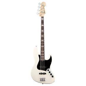 Contrabaixo Fender 019 4580 Am Deluxe Jazz Bass Olympic White