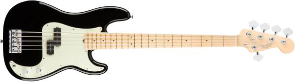Contrabaixo Fender 019 4652 - Am Professional Precision Bass V Maple - 706 - Black