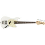 Contrabaixo Fender 019 8620 - Am Performer Mustang Bass Rw - 380 - Arctic White