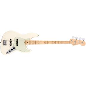 Contrabaixo Fender 019 3902 - Am Professional Jazz Bass Maple - 705 - Olympic White
