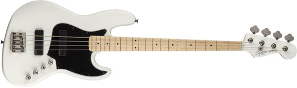 Contrabaixo Fender 037 0450 - Squier Contemporary Active Jazz Bass Hh Mn - 505 - Flat White - Fender Squier