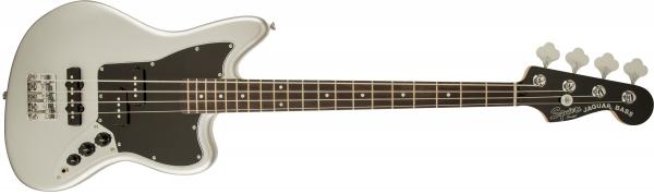 Contrabaixo Fender 037 8800 - Squier Vintage Modified Jaguar Bass Spl Short Scale Lr - 591 - Silver - Fender Squier