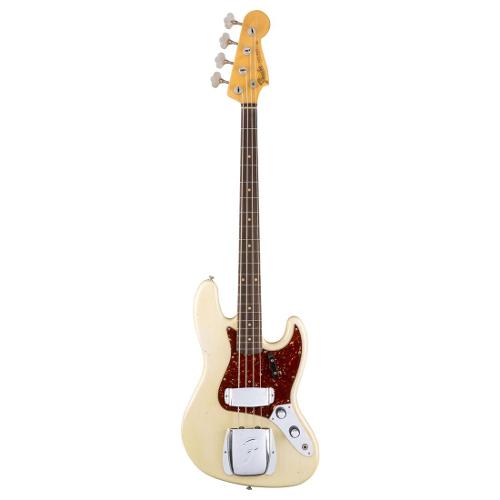 Contrabaixo Fender 155 2100 - Ltd 60 Journeyman Relic Jazz Bass - 805 - Aged Olympic White