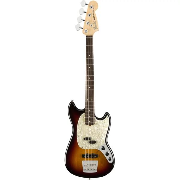 Contrabaixo Fender - Am Perfomer Mustang Bass RW - 3-Color Sunburst