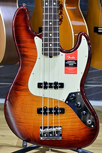 Contrabaixo Fender - Am Professional Jazz Bass FMT 2017 LTD Edition - Aged Cherry SB