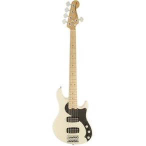 Contrabaixo Fender Am Standard Dimension Bass V Hh Mn Olympic White