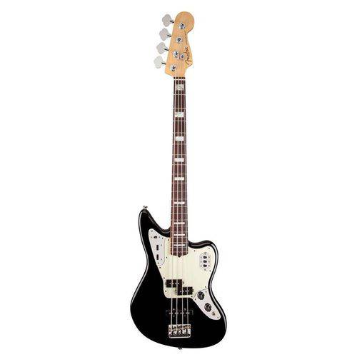 Contrabaixo Fender - Am Standard Jaguar Bass Rw - Black