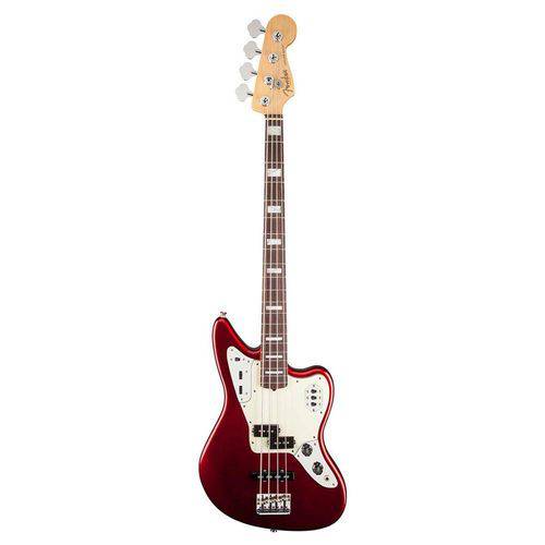 Contrabaixo Fender - Am Standard Jaguar Bass Rw - Mystic Red