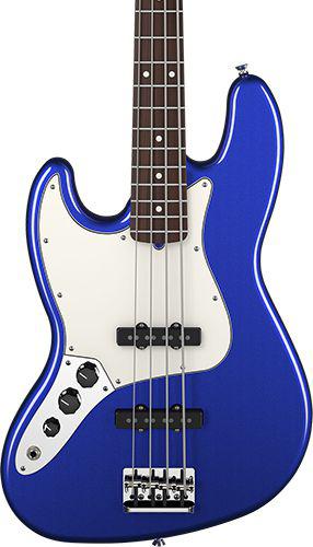 Contrabaixo Fender Am Standard Jazz Bass Lh Mystic Blue