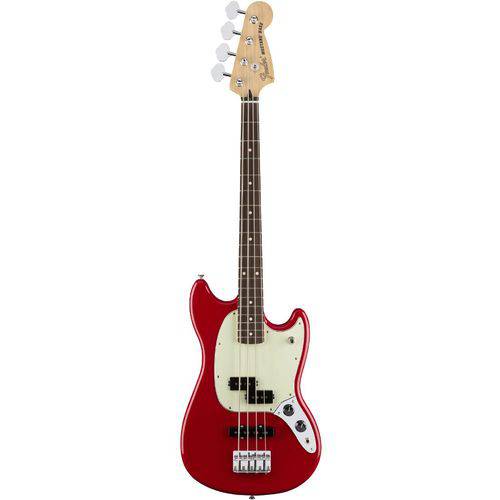 Contrabaixo Fender Offset Mustang Bass PJ Rw Torino Red