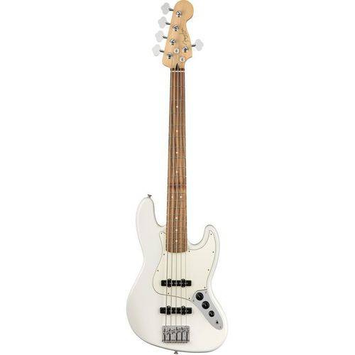 Contrabaixo Fender - Player Jazz Bass V Pf - Polar White