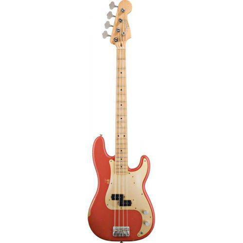 Contrabaixo Fender Road Worn 50 Precision Bass Fiesta Red