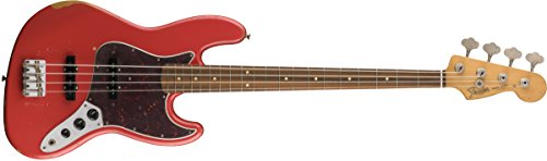 Contrabaixo Fender - Road Worn 60 Jazz Bass Pau Ferro - Fiesta Red