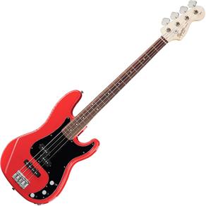 Contrabaixo Fender Squier Affinity Precision Jazz Bass Racing Red