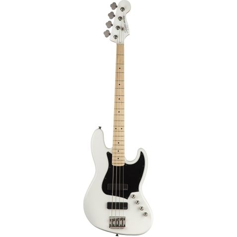 Contrabaixo Fender Squier Contemporary Active Jazz Bass Hh Mn 505 - Flat White