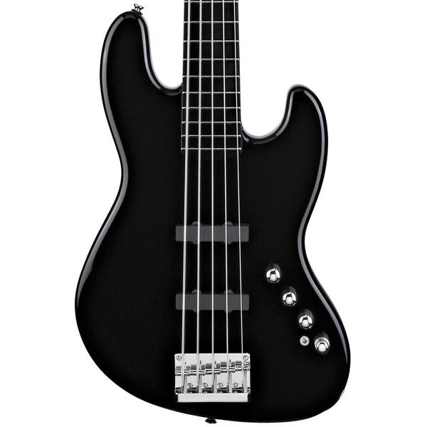 Contrabaixo Fender Squier Deluxe J. BASS V Active Black