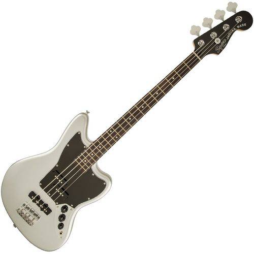 Contrabaixo Fender Squier Vintage Modified Jaguar Bass Short Scale Silver
