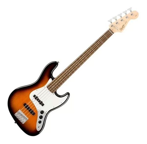 Contrabaixo Passivo Fender Squier Affinity Sunburst Jazz Bass V Lr 037 1575 - 532