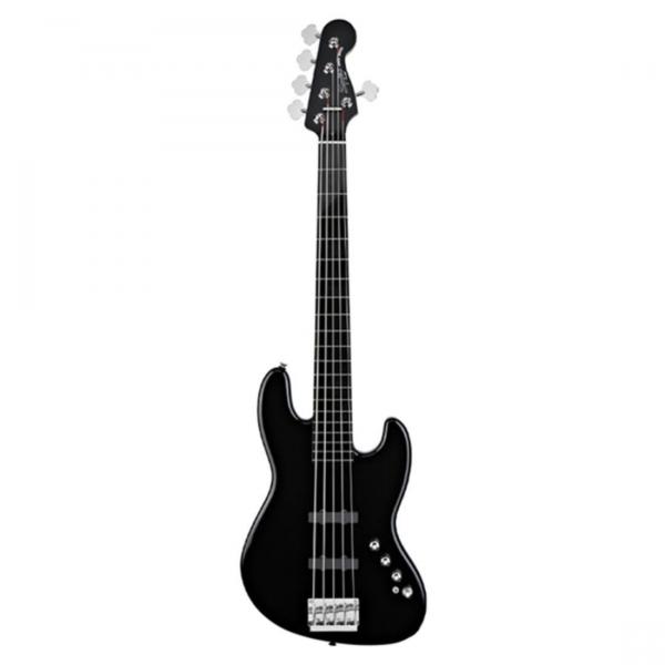 Contrabaixo Squier Deluxe J Bass V Active Black - Fender Squier