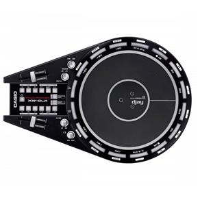 Controlador Casio Trackformer DJ CONTROLLER XW-DJ1 Falantes Embutidos à Pilha Preto