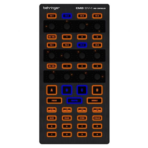 Controlador MIDI CMD Behringer DV-1