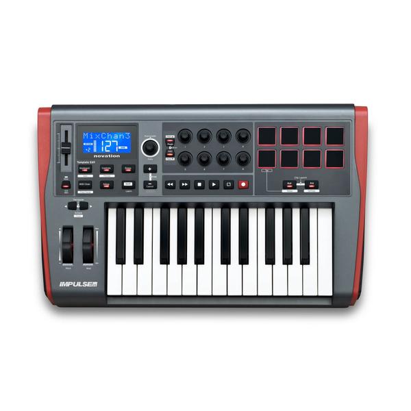 Controlador MIDI - IMPULSE 25 - Novation