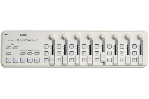Controlador MIDI Korg Nanokontrol2 WH
