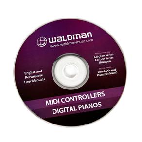 Controlador Midi Usb Carbon 25 Waldman