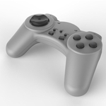 Controlador Sem Fio De Vibração Do Jogo De Turbo / Auto Key Gamepad Para O Console Do Mini PS