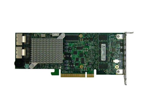 Controladora Supermicro AOC-SAS2LP-H8IR Raid SAS PCI-EX8 512MB 2 IPASS