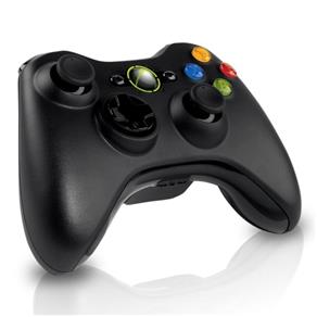 Controle Microsoft Xbox 360 Sem Fio Preto