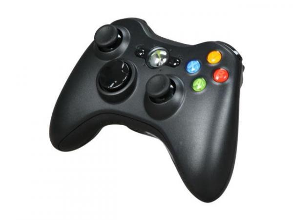 Controle / Microsoft / Xbox 360 / Sem Fio - Preto