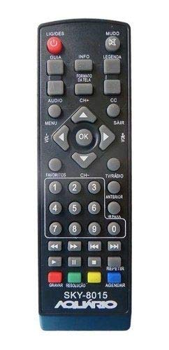 Controle Remoto para Conversor Digital Aquário DTV5000