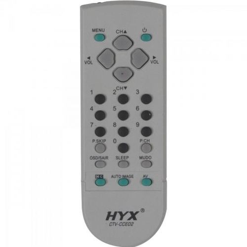 Controle Remoto para Tv Cce Ctv-cce02 Cinza Hyx