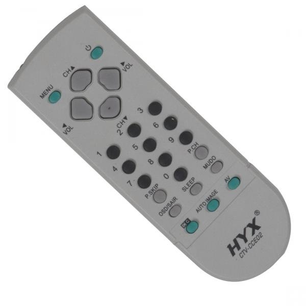 Controle Remoto para Tv Cce Ctv-cce02 Cinza - Hyx