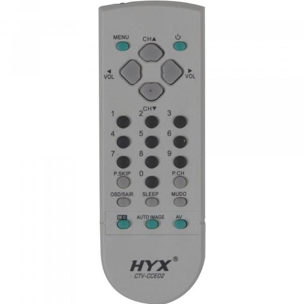 Controle Remoto para TV CCE CTV-CCE02 Cinza HYX