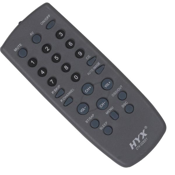 Controle Remoto para TV CCE/CYBER CTV-CCE01 Cinza - HYX - HYX