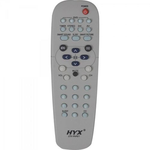 Controle Remoto para Tv Philips Ctv-php01 Branco Hyx (5 Un)