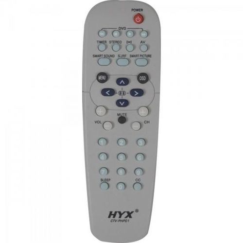 Controle Remoto para Tv Philips Ctv-php01 Branco Hyx