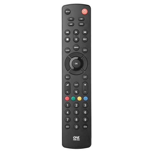 Controle Remoto Universal 4 em 1 TV, DVD,SAT, AUDIO One For All URC1249
