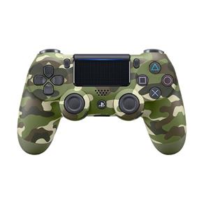 Controle Sony Dualshock 4 Green Camouflage Sem Fio