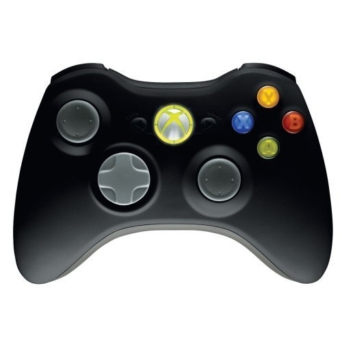 Controle Xbox 360 Original / Sem Fio / Preto - Microsoft
