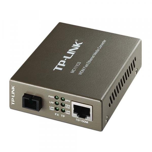 Conversor de Midia TP Link Fast MC111CS WDM - Tp-link Smb