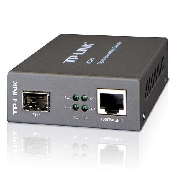 Conversor de Midia TP-Link Gigabit SFP (MC220L 4.0)