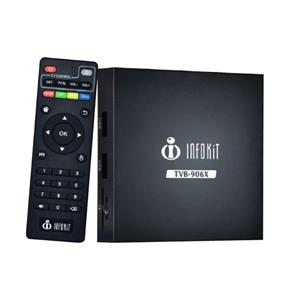 Conversor Smart Tv Box Preto Tvb-906X Infokit