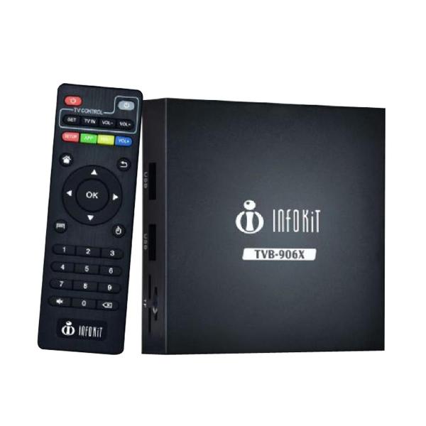 Conversor Smart Tv Box Preto Tvb-906x Infokit