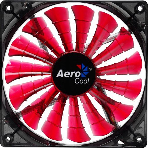 Cooler Fan 14cm SHARK DEVIL RED EDITION EN55475 Vermelho AEROCOOL