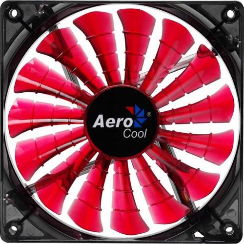 Cooler Fan 14cm Shark Devil Red Edition Led En55475 Vermelho Aerocool